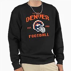 Art Denver Broncos Sweatshirt