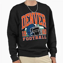 Art Denver Broncos Pullover Sweatshirt