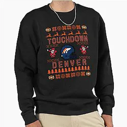 Art Denver Broncos Pullover Sweatshirt