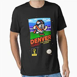 Denver Broncos (8-bit Videogame) Essential T-Shirt