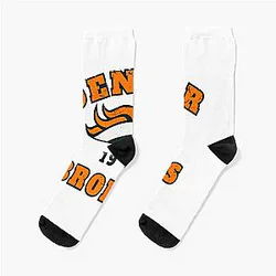 Art Denver Broncos Socks