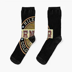 Art Denver Broncos Socks