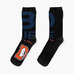 Art Denver Broncos Socks