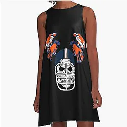 Art Denver Broncos A-Line Dress