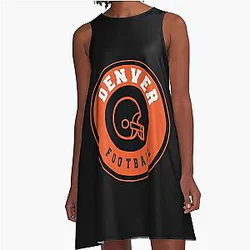 Art Denver Broncos A-Line Dress
