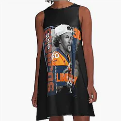 Art Denver Broncos A-Line Dress