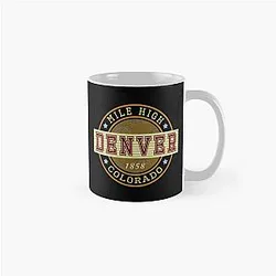 Art Denver Broncos Classic Mug