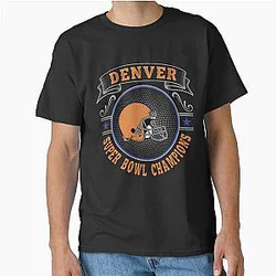 Art Denver Broncos Classic T-Shirt