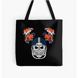 Art Denver Broncos All Over Print Tote Bag
