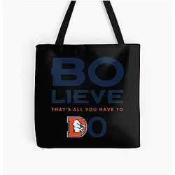 Denver Broncos All Print Tote Bag