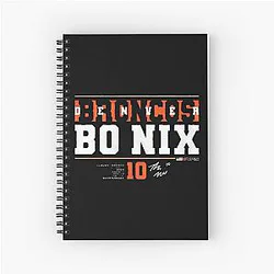 Art Denver Broncos Spiral Notebook