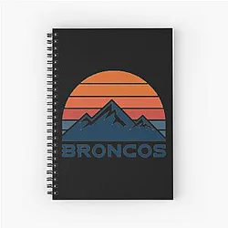Art Denver Broncos Notebook