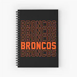 Art Denver Broncos Notebook