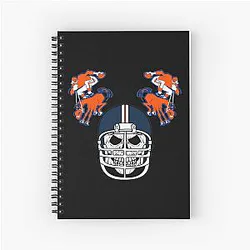 Art Denver Broncos Spiral Notebook