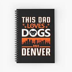 Art Denver Broncos Notebook