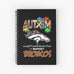 Art Denver Broncos Notebook