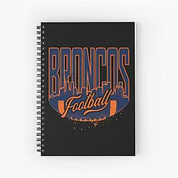 Art Denver Broncos Notebook
