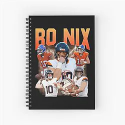 Art Denver Broncos Spiral Notebook