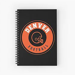 Art Denver Broncos Notebook