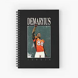 Art Denver Broncos Notebook