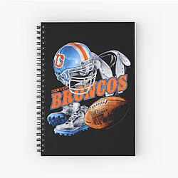 Art Denver Broncos Notebook