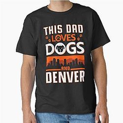 Art & Denver Broncos T-Shirt