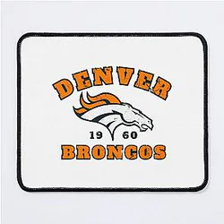 Art for Denver Broncos Mouse Pad