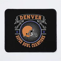 Art Denver Broncos Mouse Pad