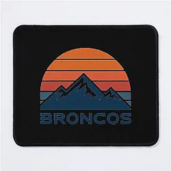 Art Denver Broncos Mouse Pad