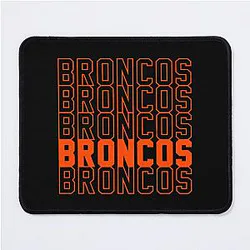 Art Denver Broncos Mouse Pad