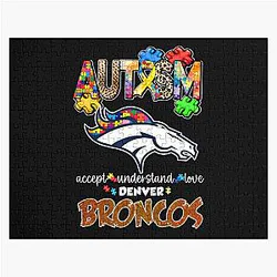 Art Denver Broncos Jigsaw Puzzle