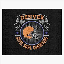 Art Denver Broncos Jigsaw Puzzle