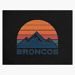 Art Denver Broncos Jigsaw Puzzle