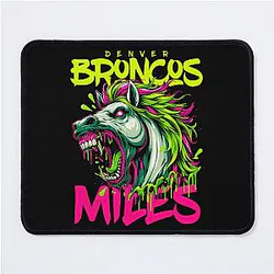 Art Denver Broncos Mouse Pad