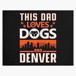 Art Denver Broncos Jigsaw Puzzle