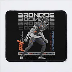 Art Denver Broncos Mouse Pad
