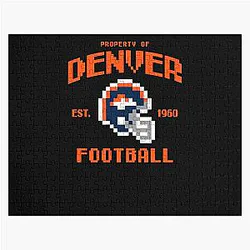 Art for Denver Broncos Jigsaw Puzzle