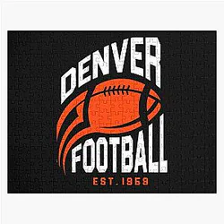 Art Denver Broncos Jigsaw Puzzle