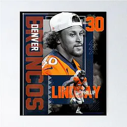 Art Denver Broncos Poster