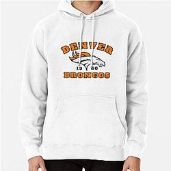 Art Denver Broncos Pullover Hoodie