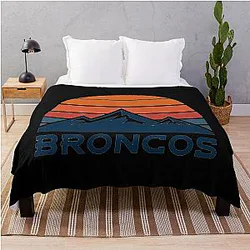 Art  Denver Broncos Throw Blanket