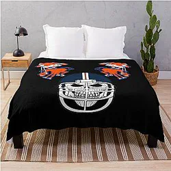 Art Denver Broncos Throw Blanket