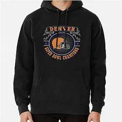 Art Denver Broncos Pullover Hoodie