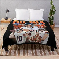 Art Denver Broncos Throw Blanket