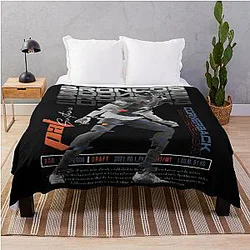 Art Denver Broncos Throw Blanket