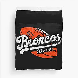 Art Denver Broncos Duvet Cover
