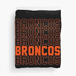 Art Denver Broncos Duvet Cover