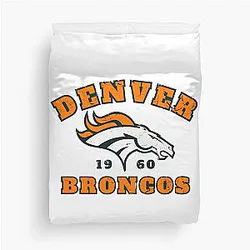 Art Denver Broncos Duvet Cover