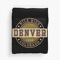 Art Denver Broncos Duvet Cover