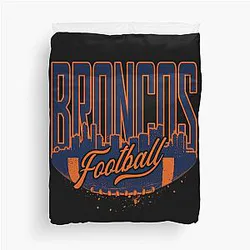 Art Denver Broncos Duvet Cover